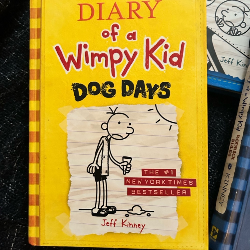 Lot of 3 Diary of a Wimpy Kid #2 4 12 HC Books Jeff Kinney - Picture 2 of 8